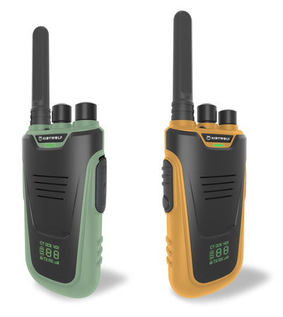 KidyTalk, Walkie Talkie, grøn / orange