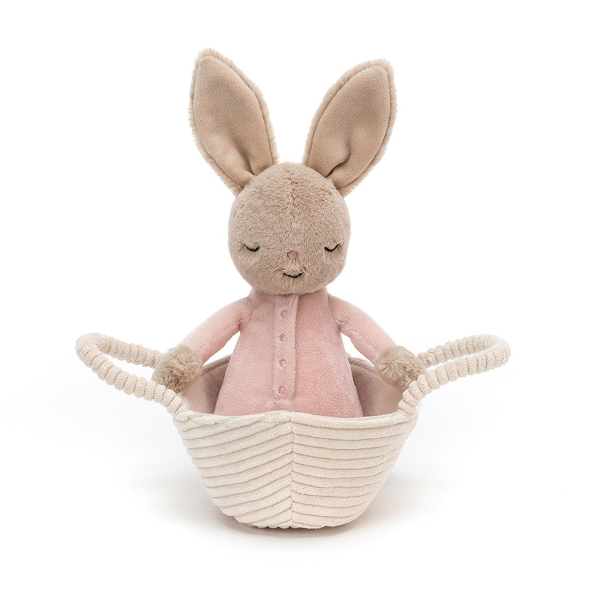 Jellycat, Rock-a-Bye Kanin i lift, 19 cm