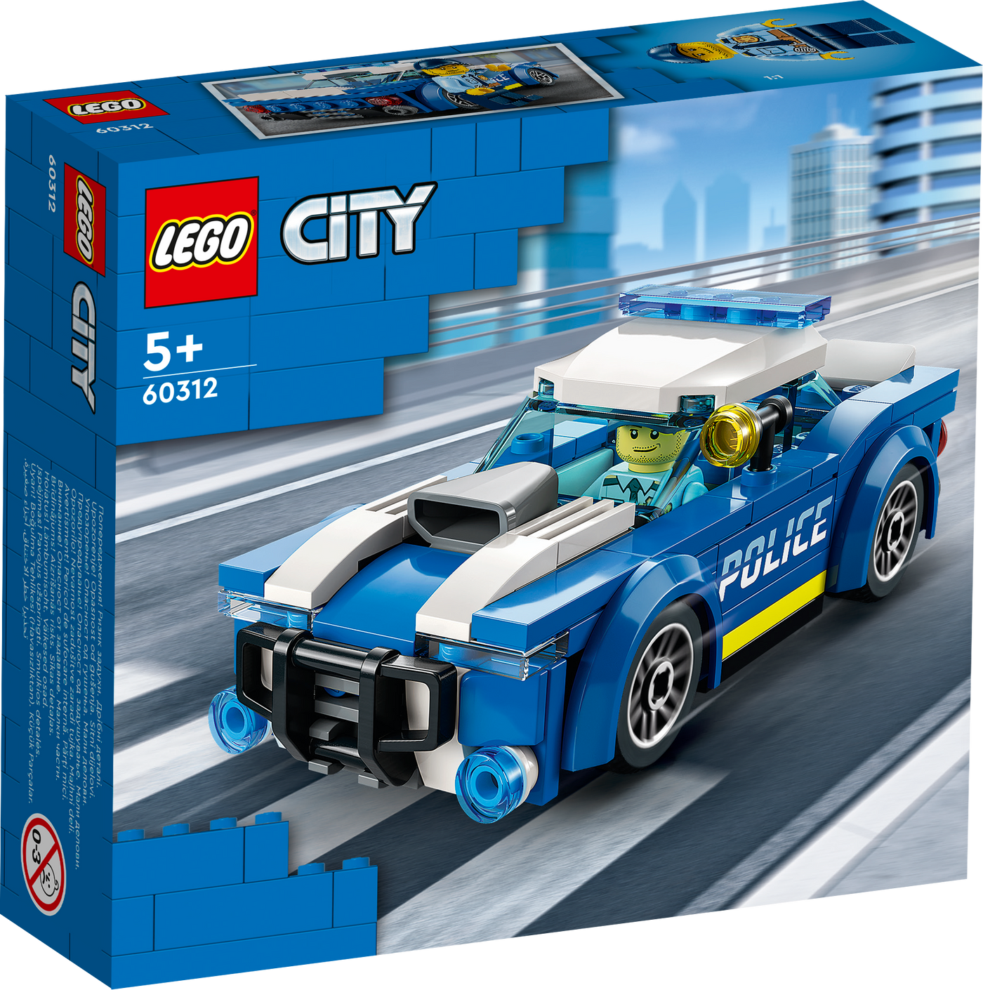 LEGO City, Blå politibil