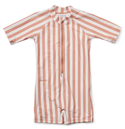 Max svømmedragt, Dusty coral/Creme de la creme
