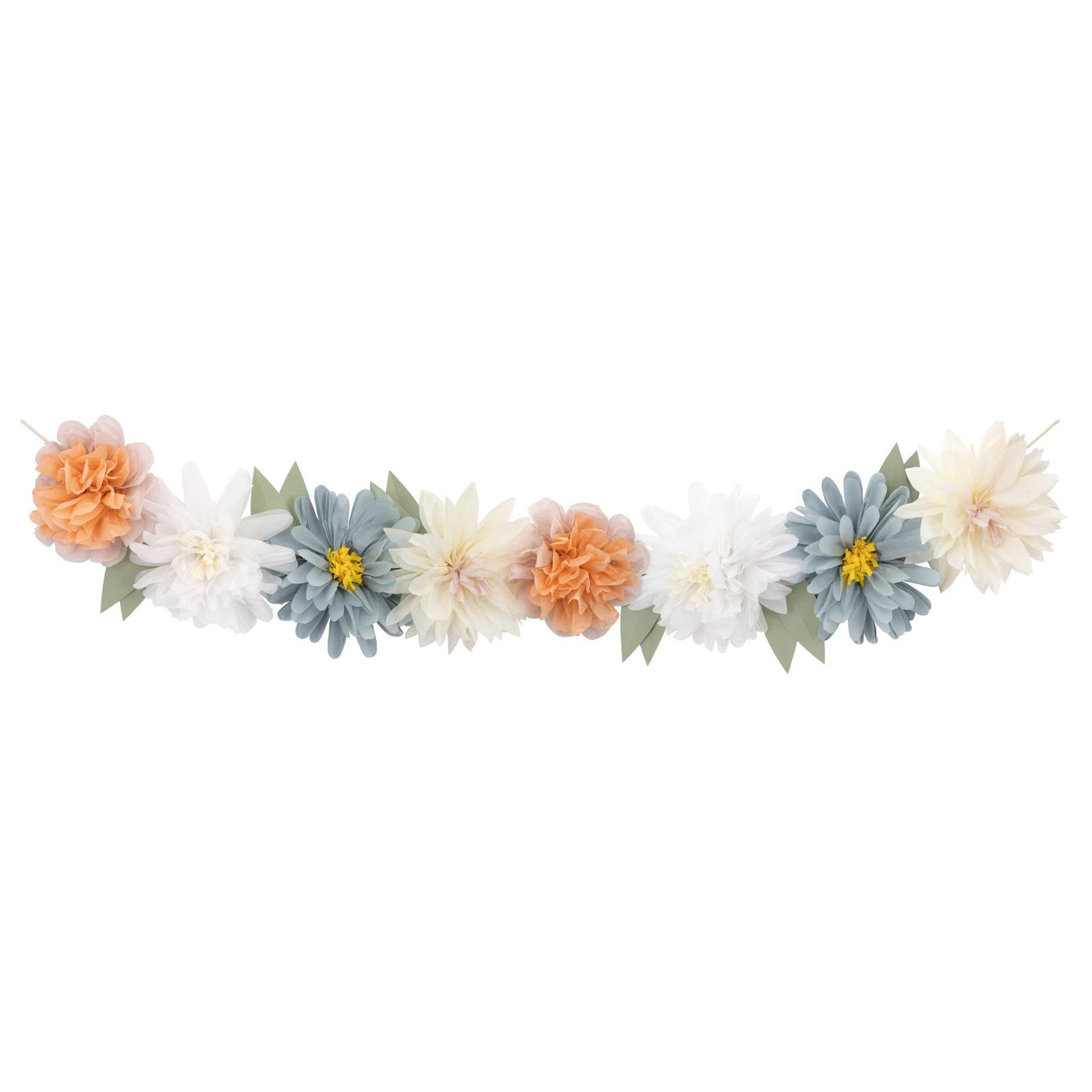Meri Meri guirlande, store papirsblomster, flowers in bloom