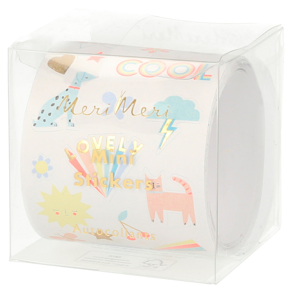 Meri Meri mini stickers, Sommerikoner