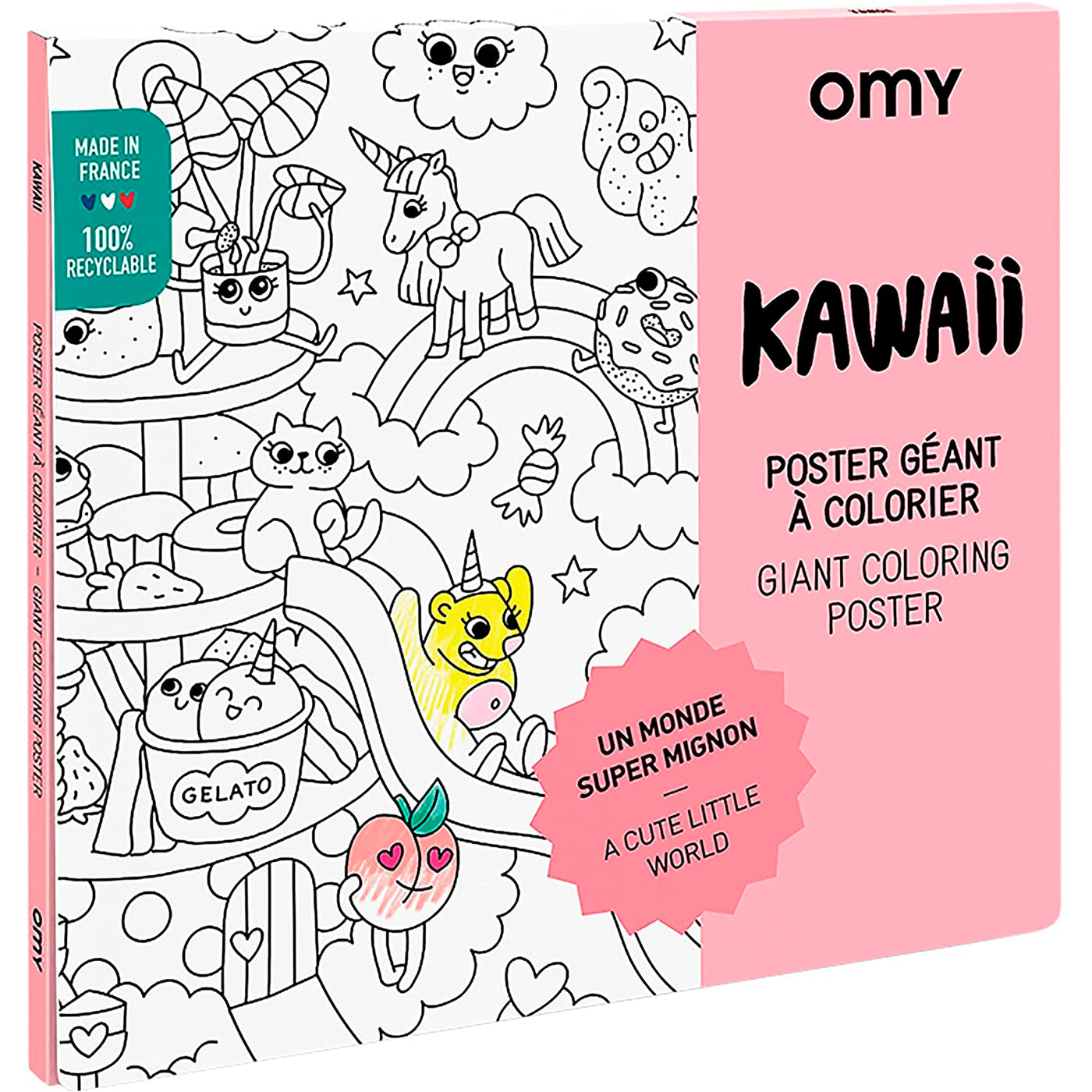 OMY Poster fold-sammen, Kawaii