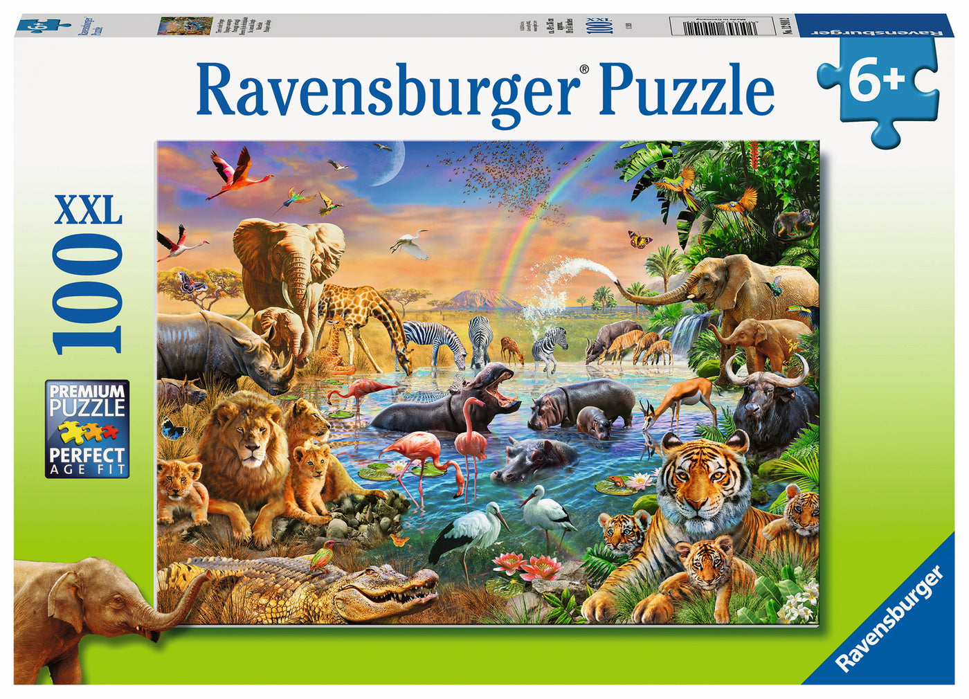 Ravensburger puslespil, 100 XXL brikker Vandhullet