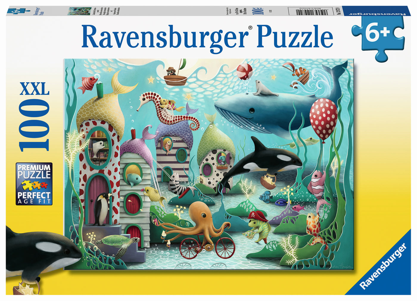 Ravensburger puslespil, 100 XXL brikker Under vandet