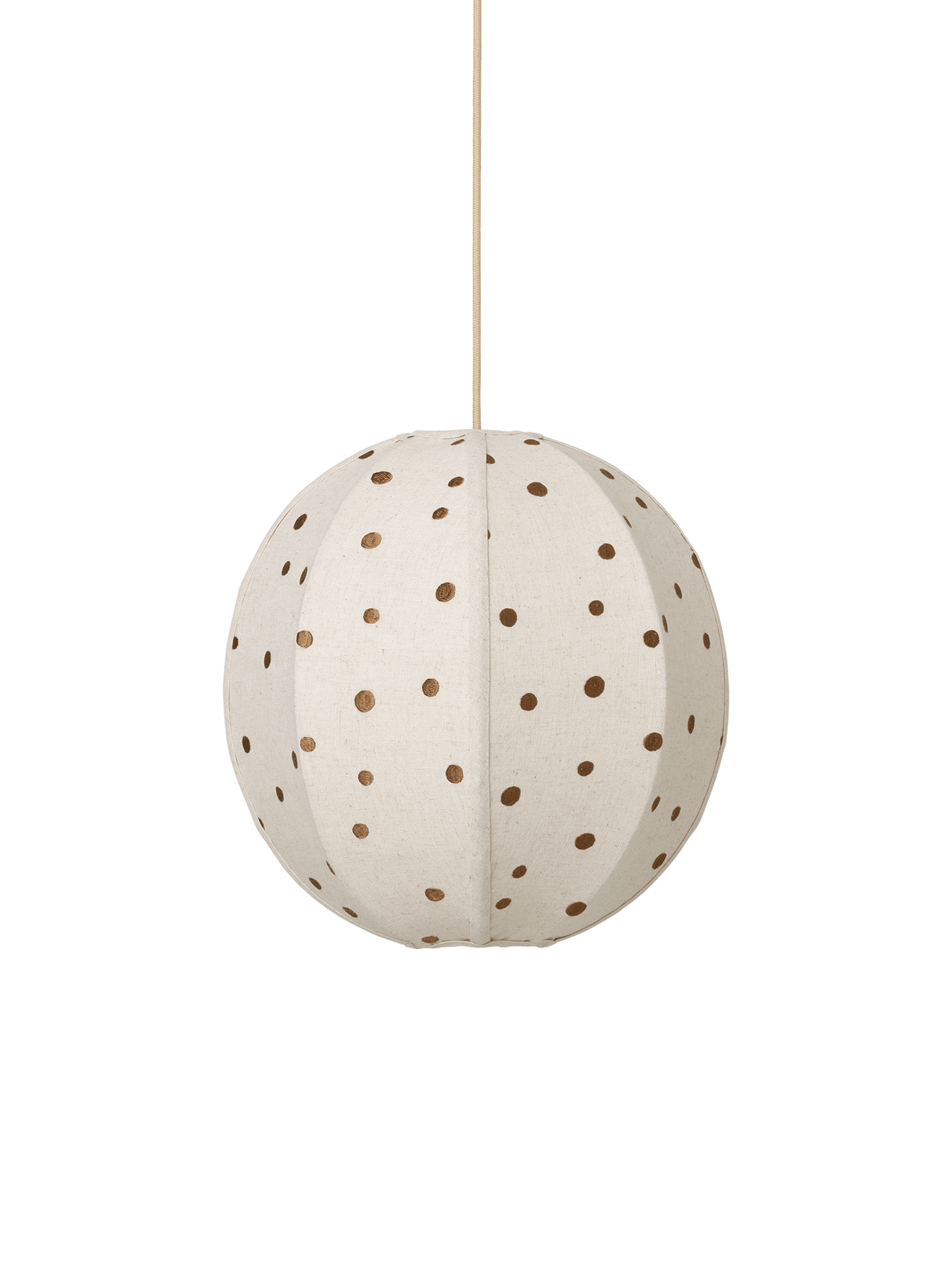 Ferm Living Lampeskærm, Dots textile