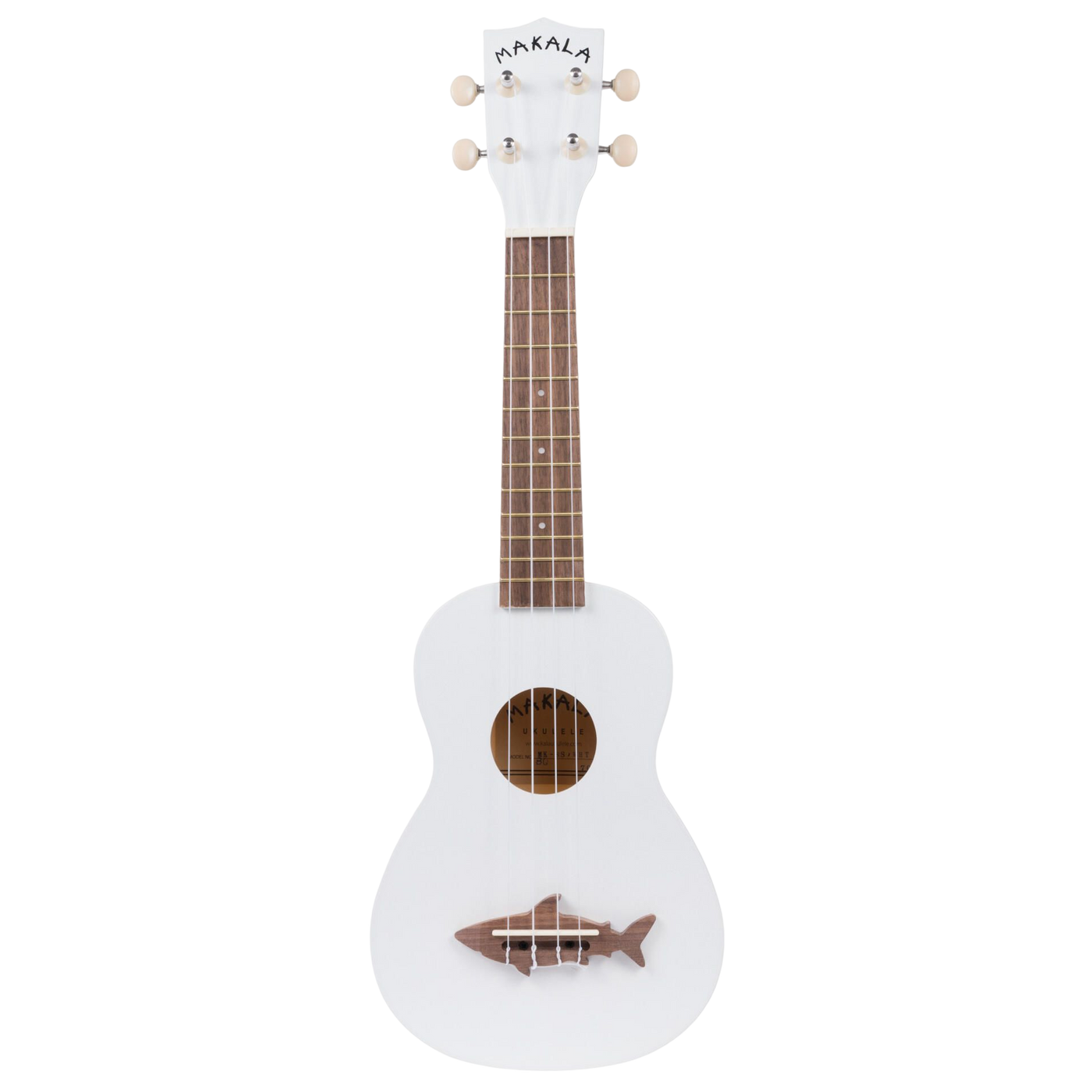 Ukulele, Hvid blank med haj