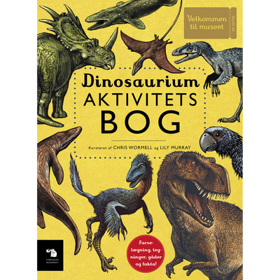 Bog, Dinosaurium - Aktivitetsbog