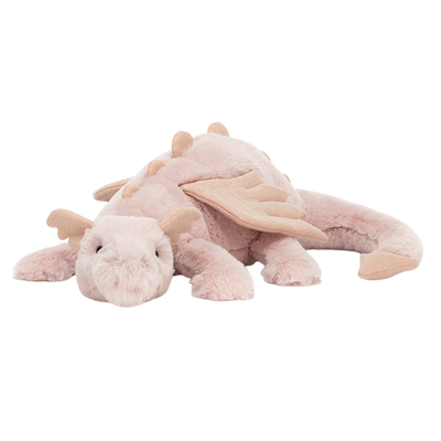 Jellycat, Rose Drage, 50 cm