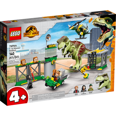 LEGO Jurassic World, T. rex på dinosaurflugt