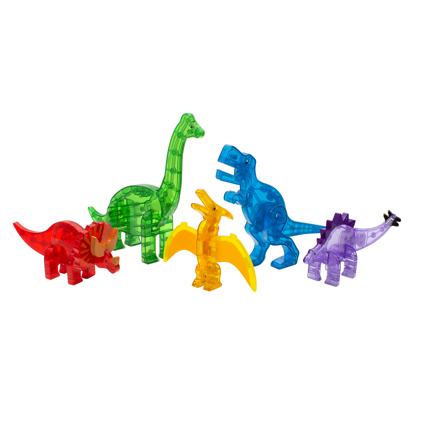 Magna-Tiles Dinofigurer
