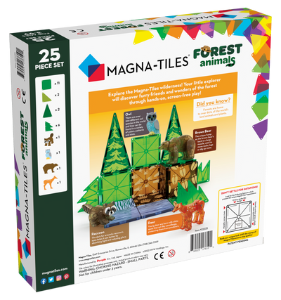 Magna-Tiles Forest Animals 25 stk