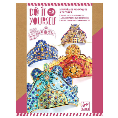 DIY, diadem mosaik