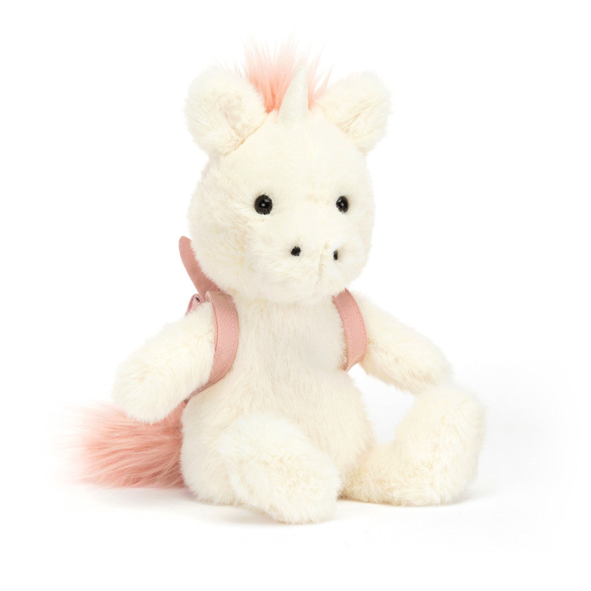 Jellycat Backpack Enhjørning, 22 cm
