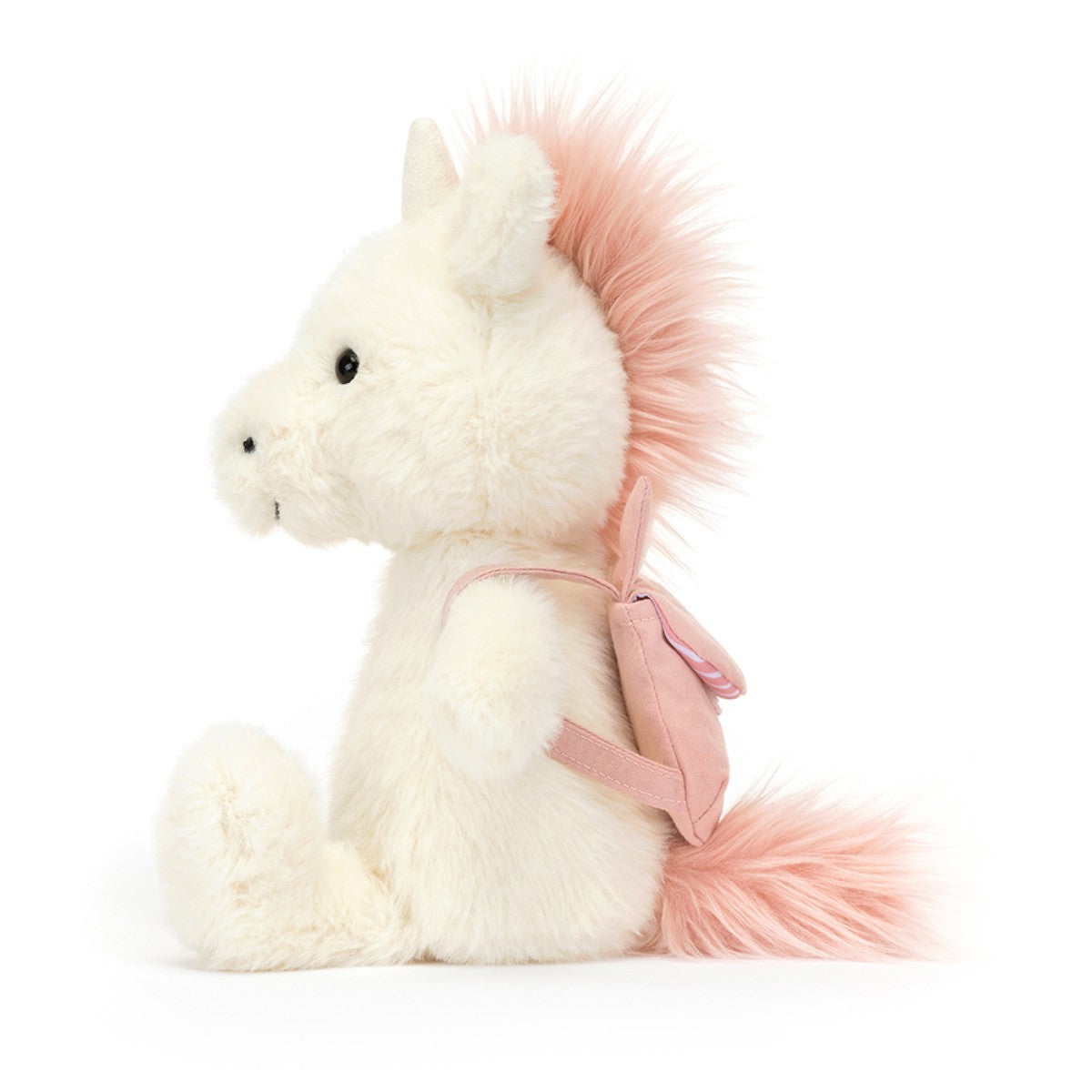 Jellycat Backpack Enhjørning, 22 cm