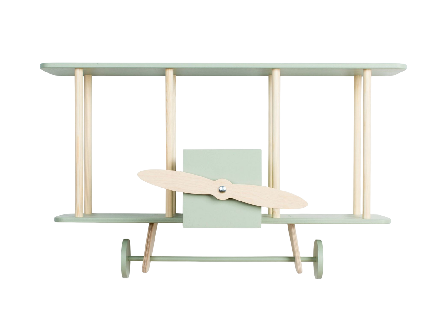 Hylde, flyvemaskine sage green