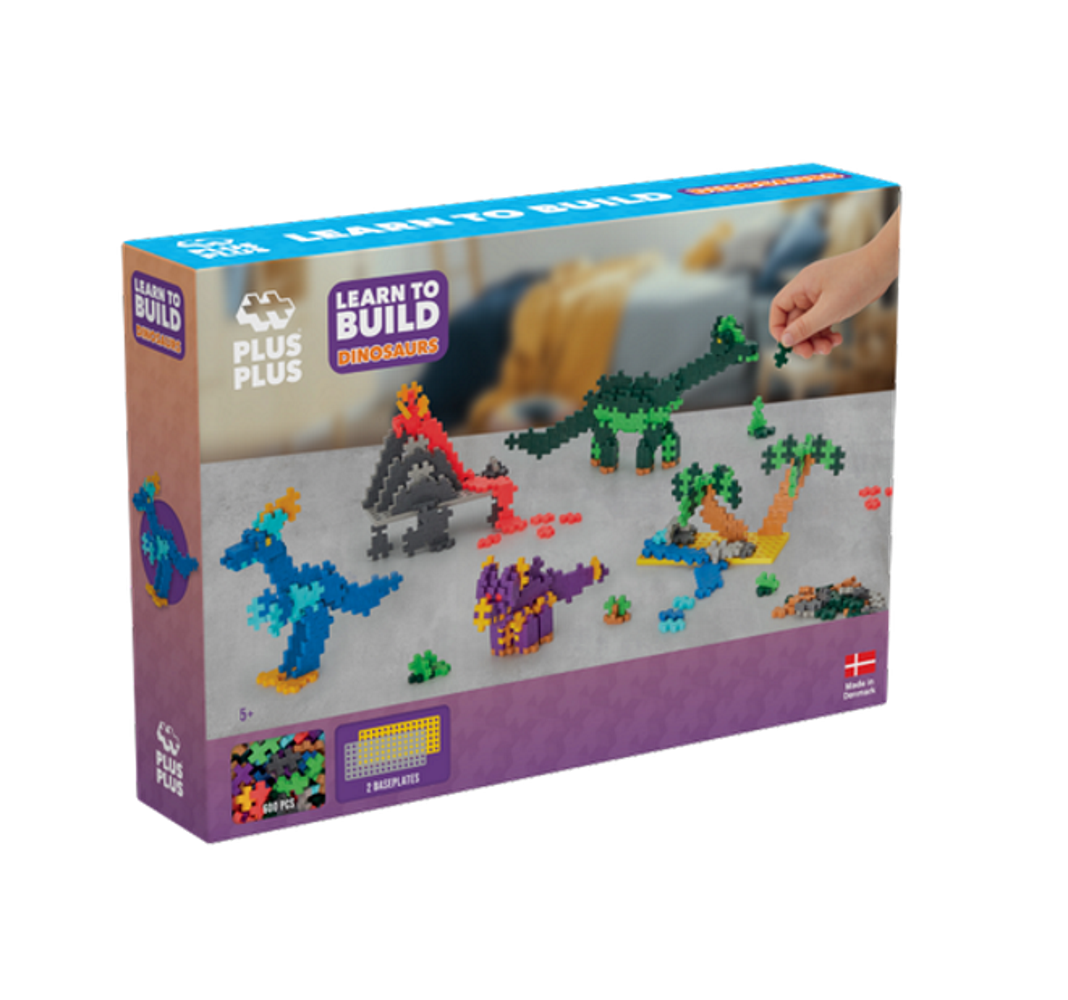 Learn to build, dinosaurer