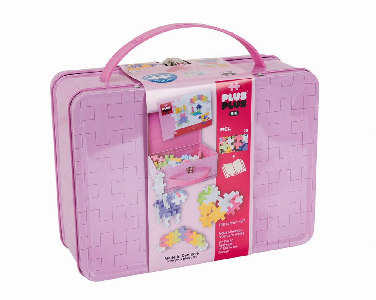Kuffert, pink pastel