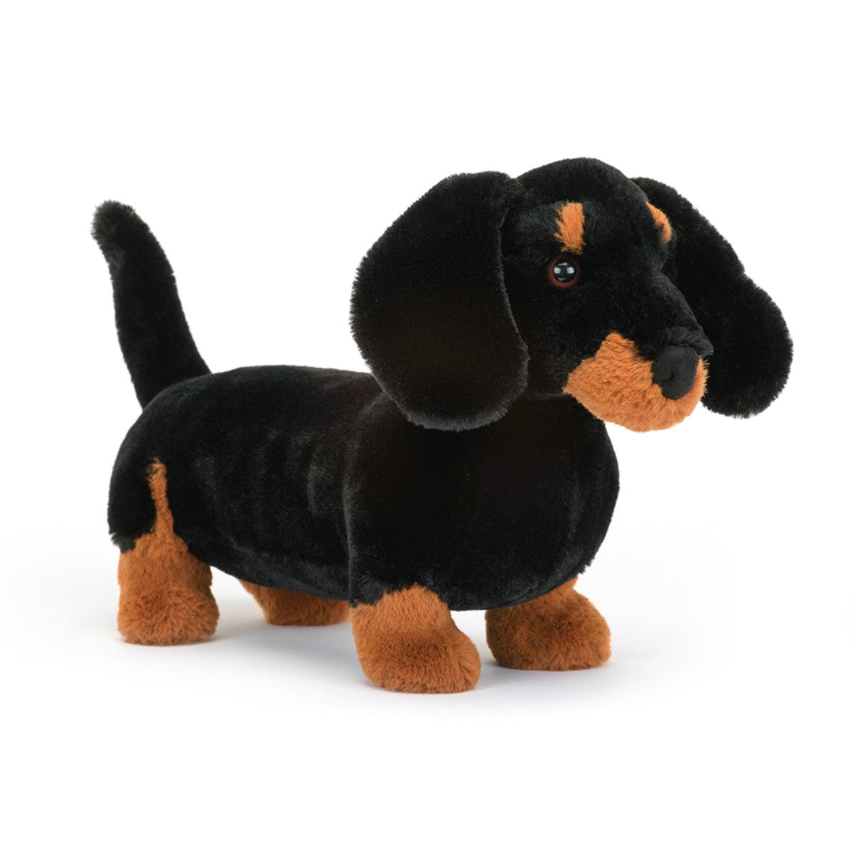 Jellycat Freddie Gravhund, 17 cm