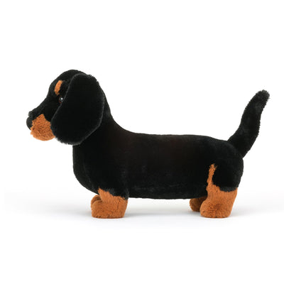 Jellycat Freddie Gravhund, 17 cm