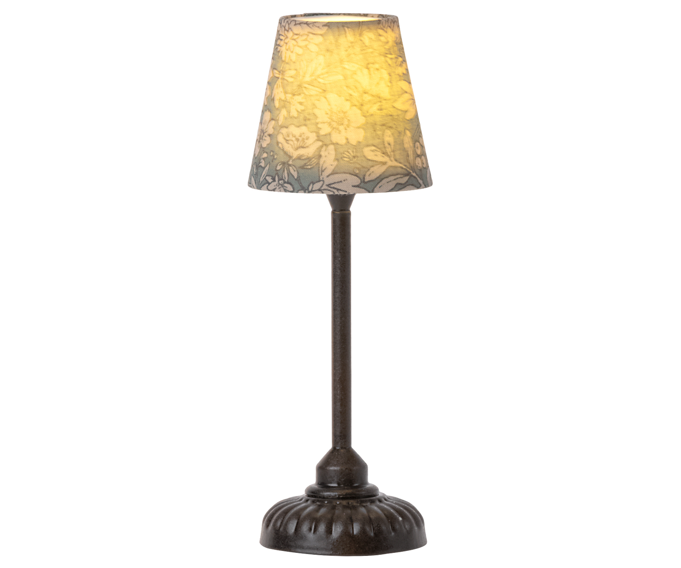 Vintage gulvampe, antracit