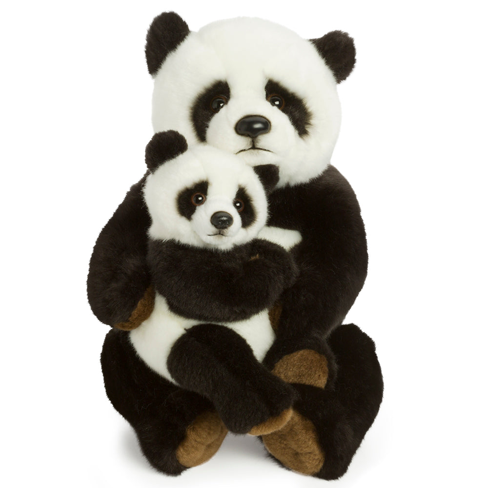 Panda med unge