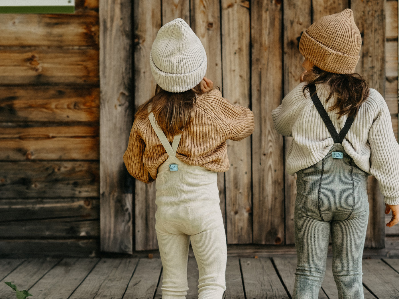 Leggings uld, cream