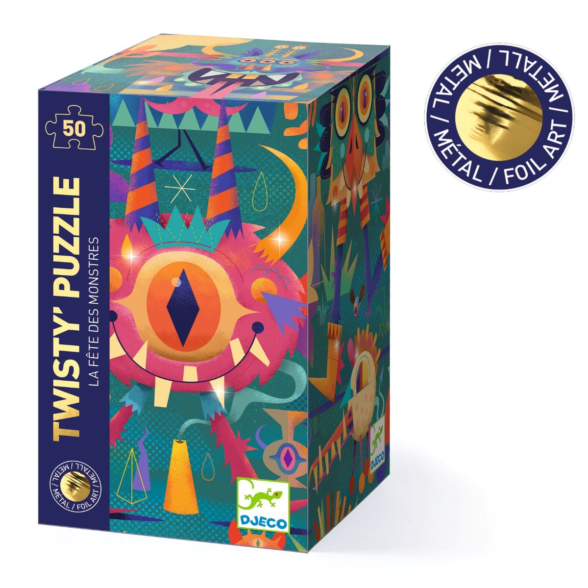 Twisty' Puzzle, monster party, 50 brikker