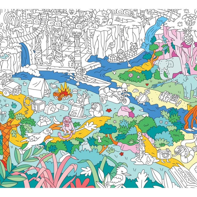 Mal-selv plakat, Jungle