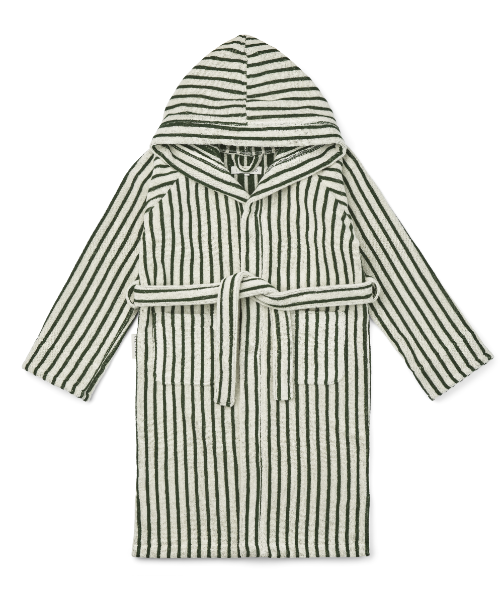 Leo badekåbe junior, garden green