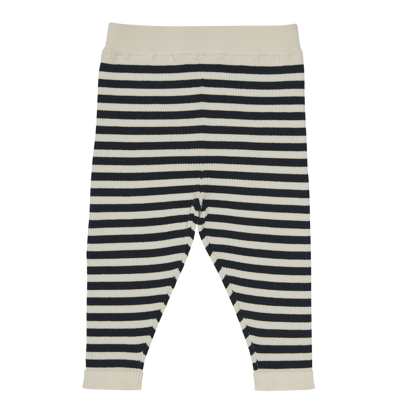 Leggings, ecru/dark navy SS23