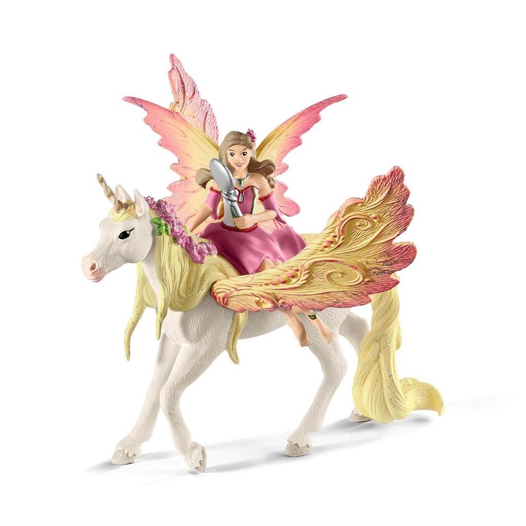 Bayala feen Feya på unicorn