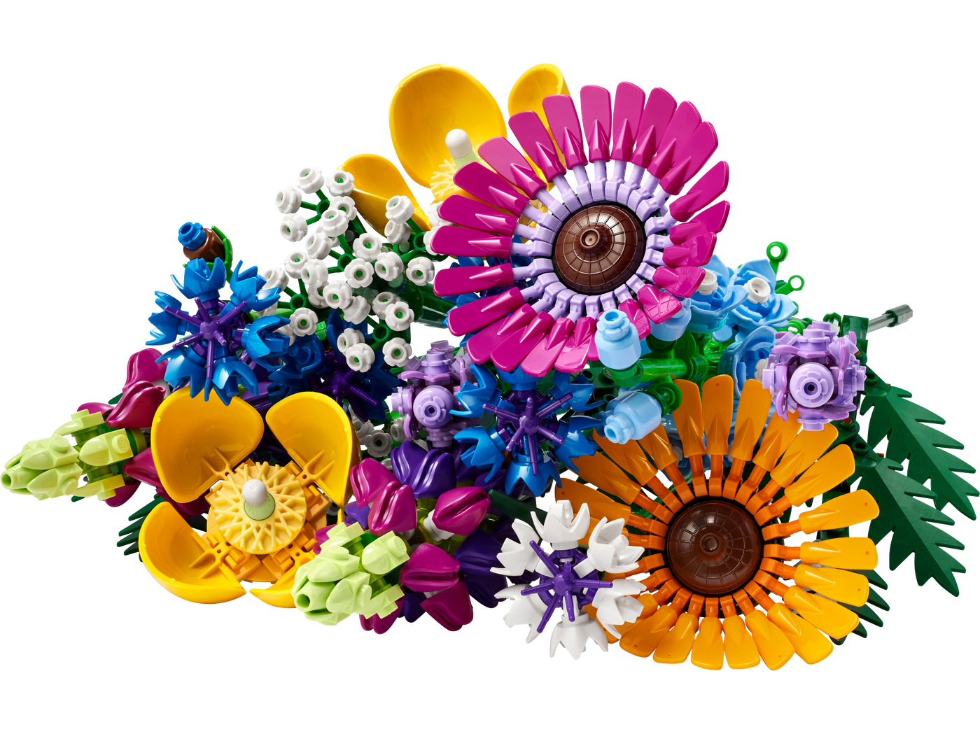 Buket af vilde blomster