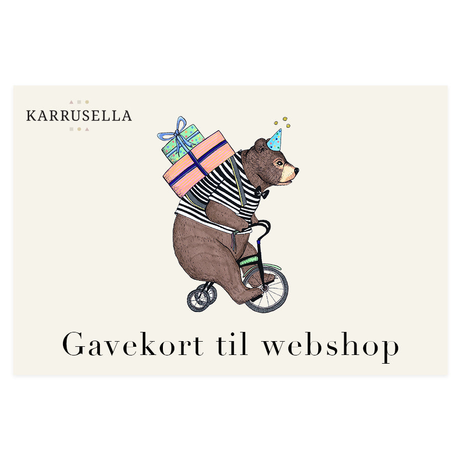 Digitalt gavekort til Karrusella webshop